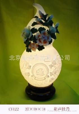 燈飾:牧童菊花 - cy160 (中國(guó) 北京市 貿(mào)易商) - 陶瓷工藝品 - 工藝品 產(chǎn)品 「自助貿(mào)易」