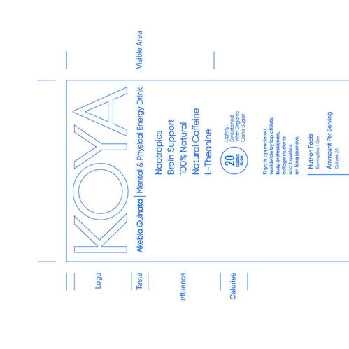 能量新美學 KOYA能量飲料品牌形象與畫冊設計解析
